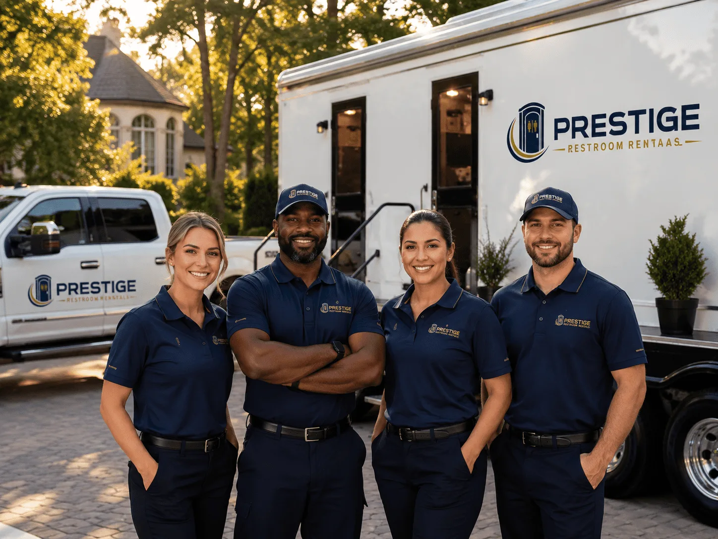 Trusted Luxury Portable Restrooms company in Walcott, ND